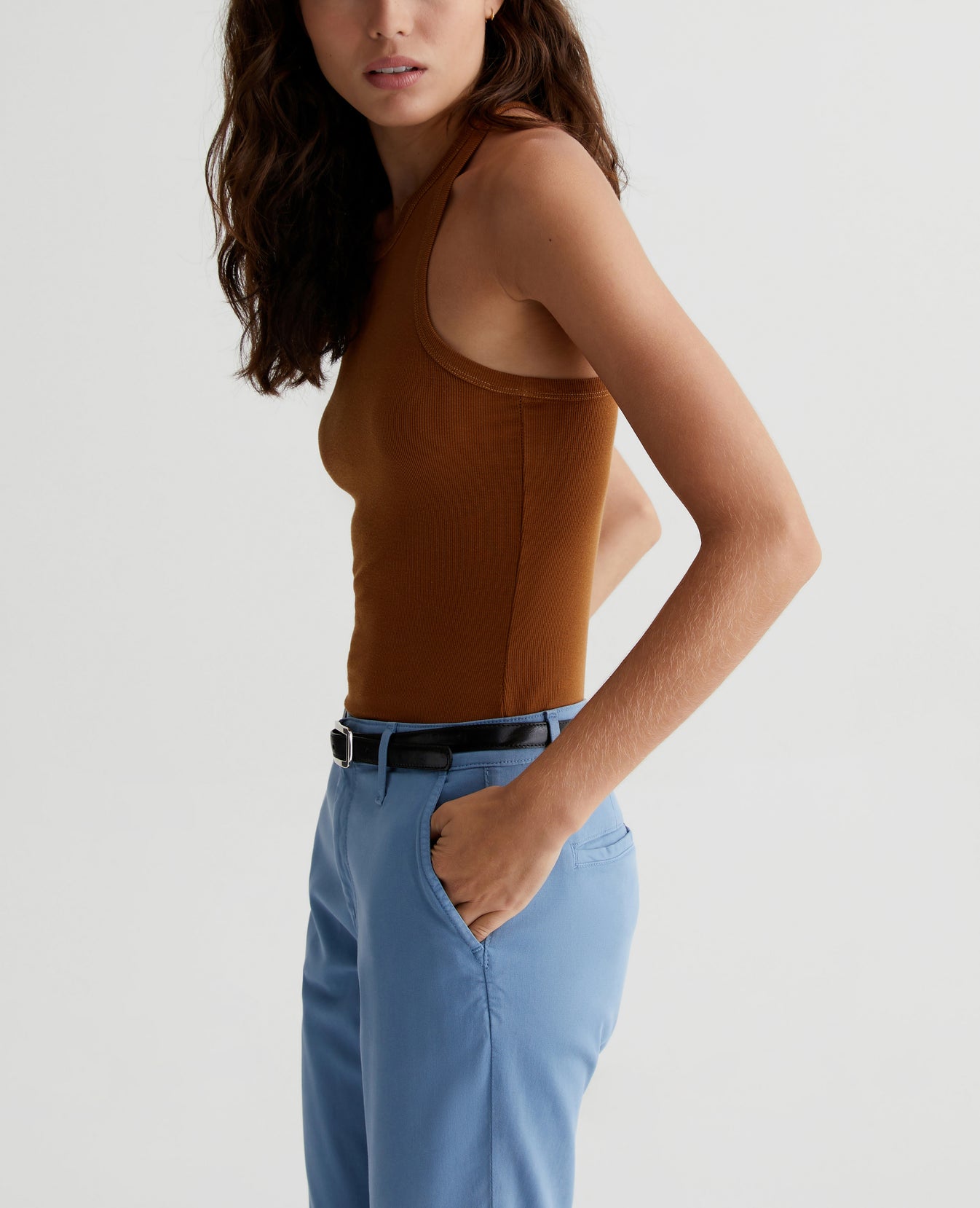 Orso Tank Tree Bark Womens Top Photo 5