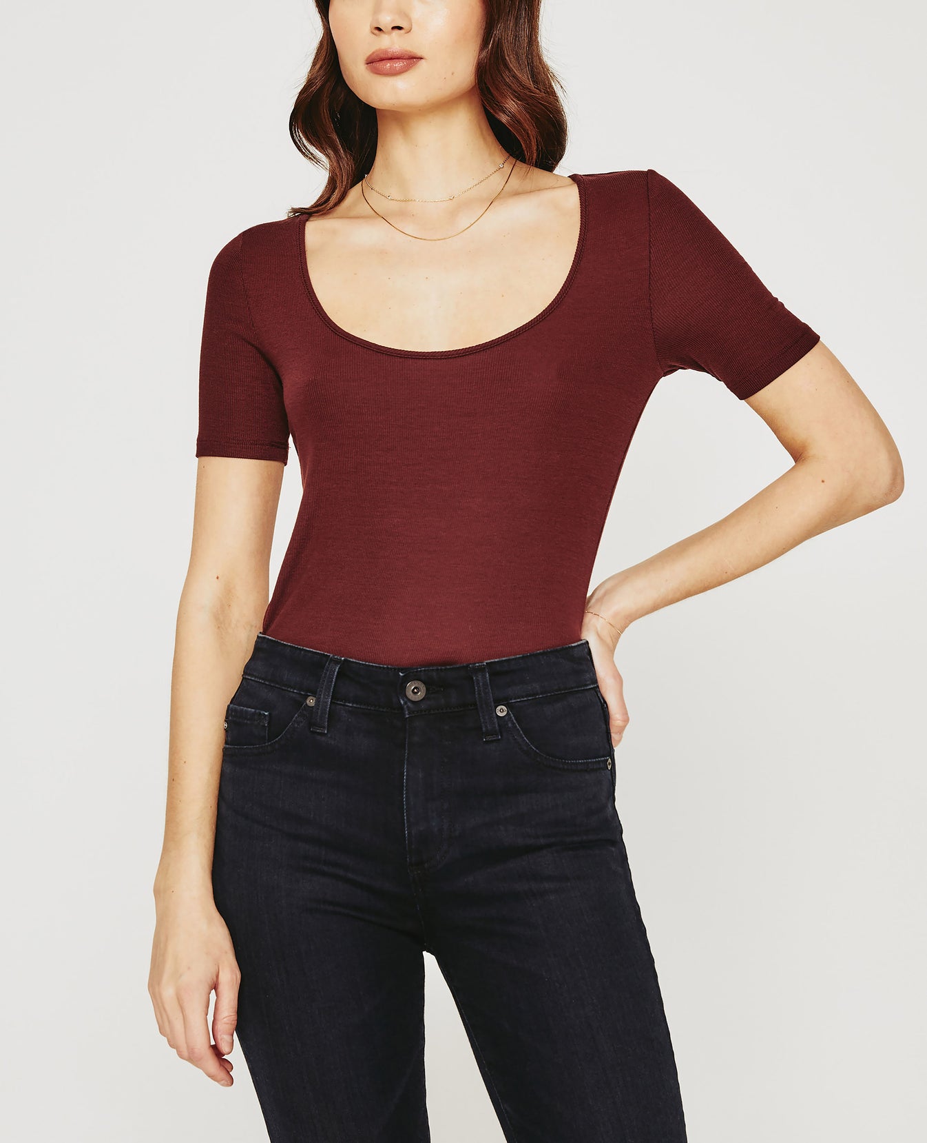 Jaxon Scoop Spiced Rum Womens Top Photo 1