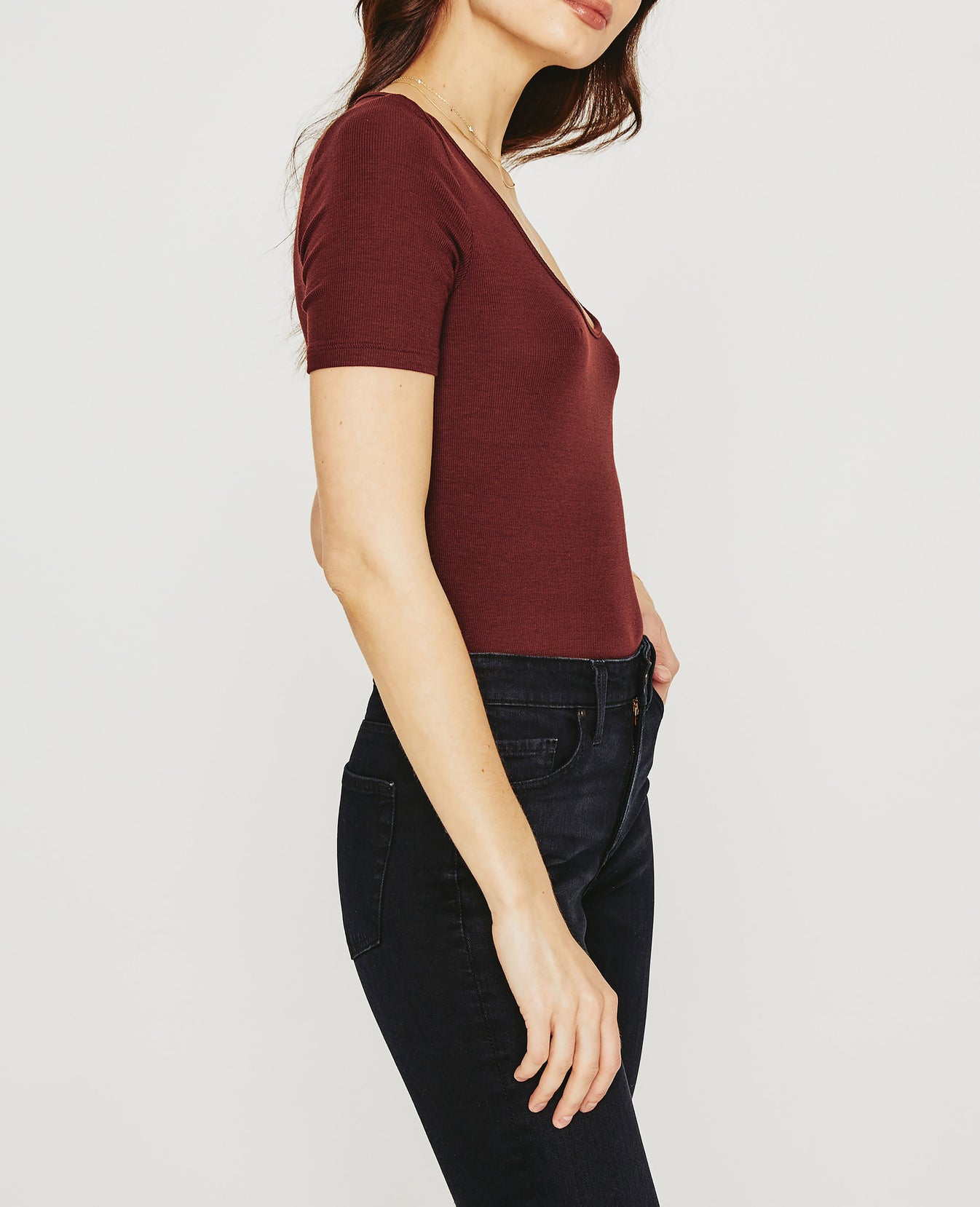 Jaxon Scoop Spiced Rum Womens Top Photo 2