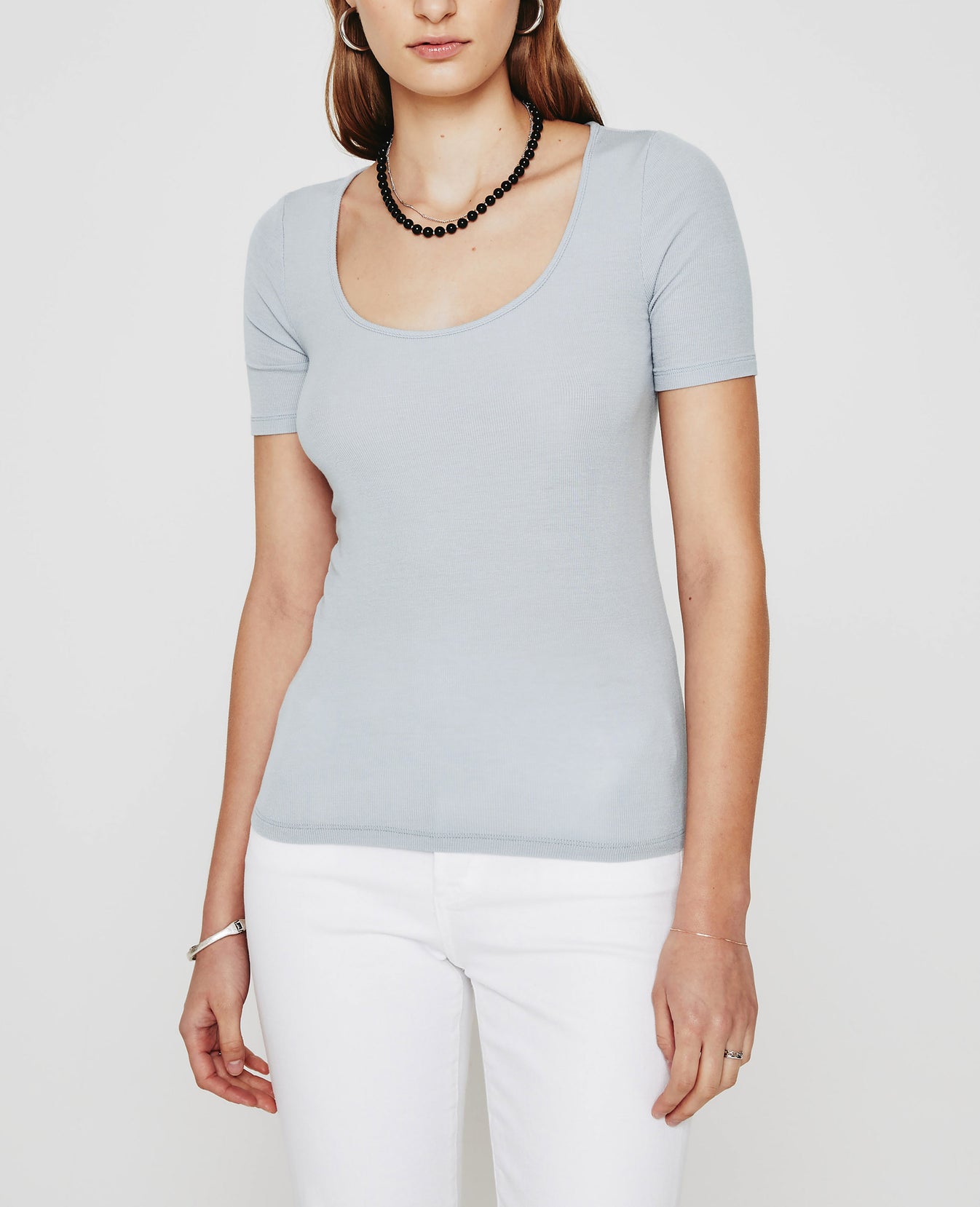 Jaxon Scoop White Sands Womens Top Photo 1