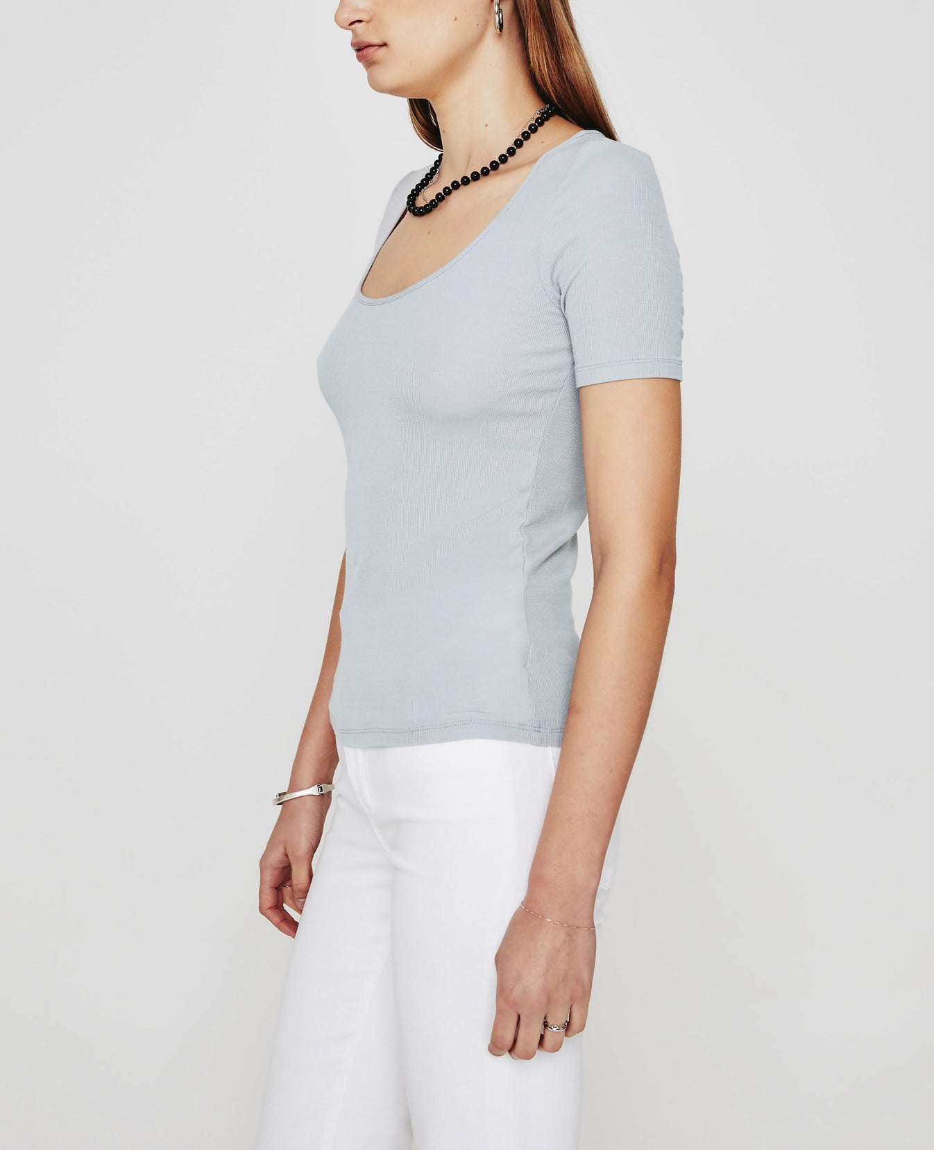 Jaxon Scoop White Sands Womens Top Photo 2