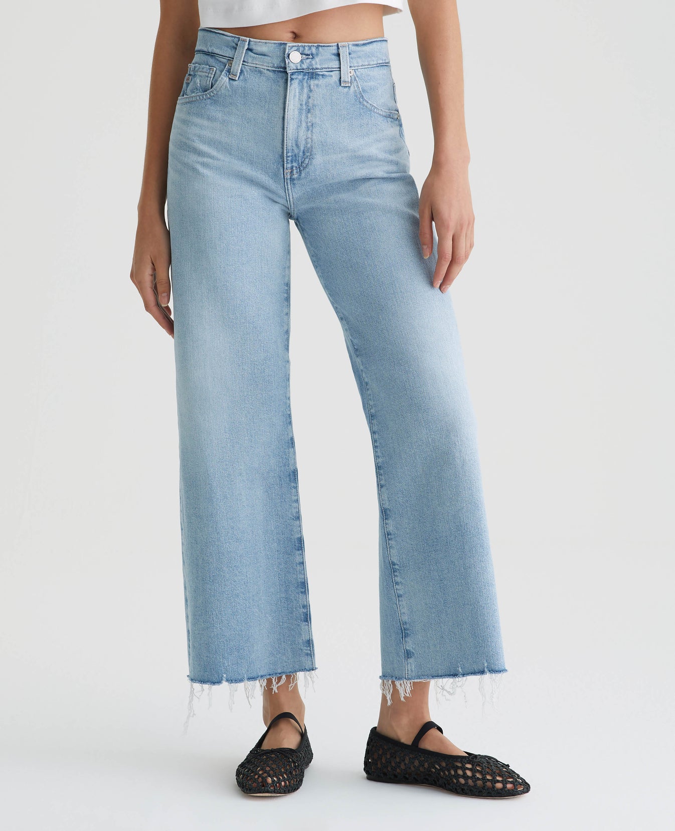 Saige Wide Leg Crop 360° Chateau Womens Bottom Photo 2