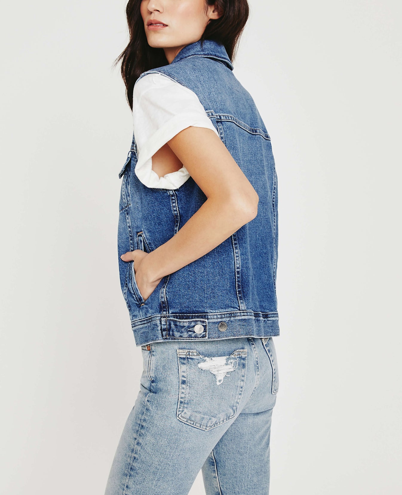 Jordy Vest Venice Canal Womens Top Photo 4