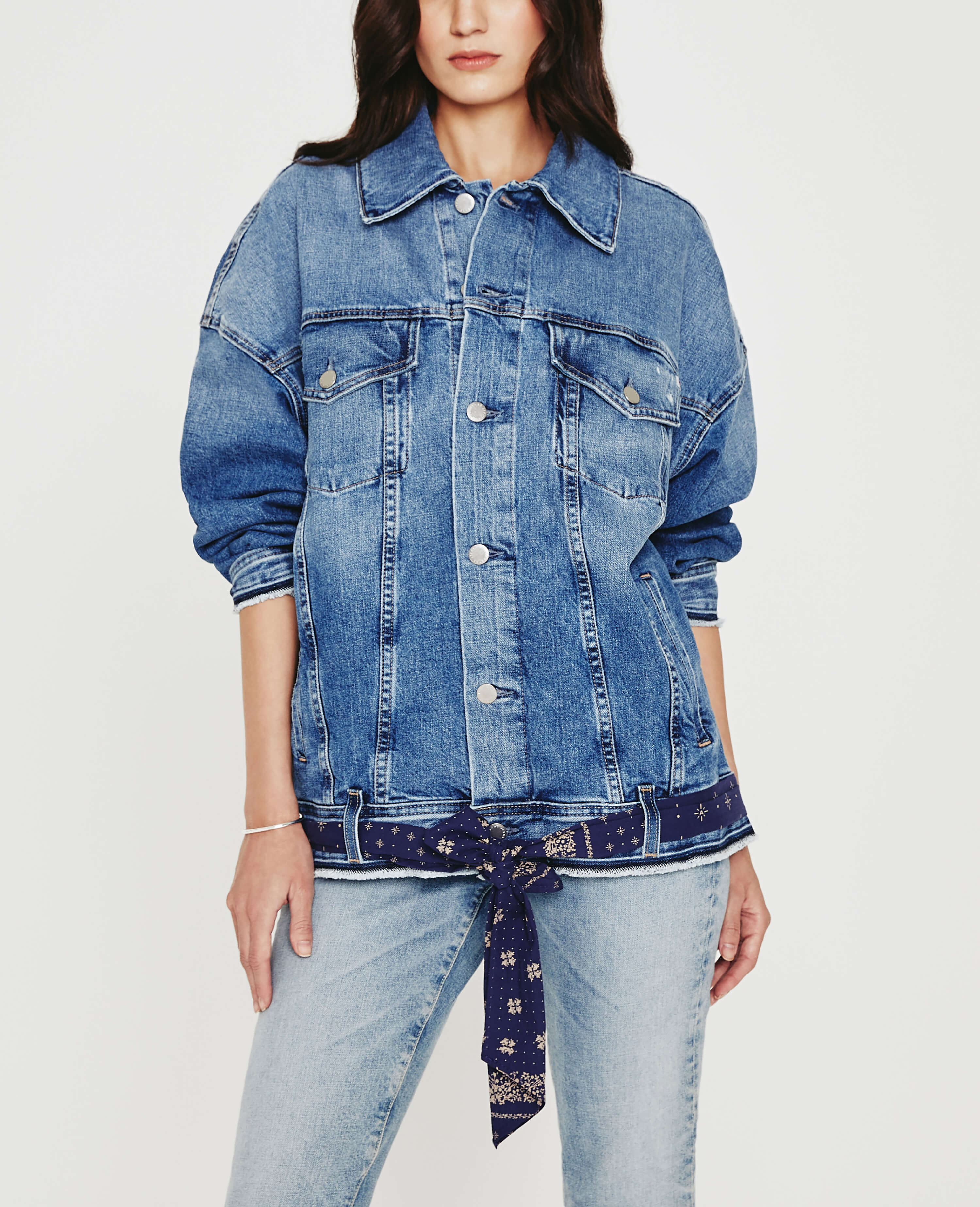 Womens Kendrix Jacket 360° Venice Canal Belted