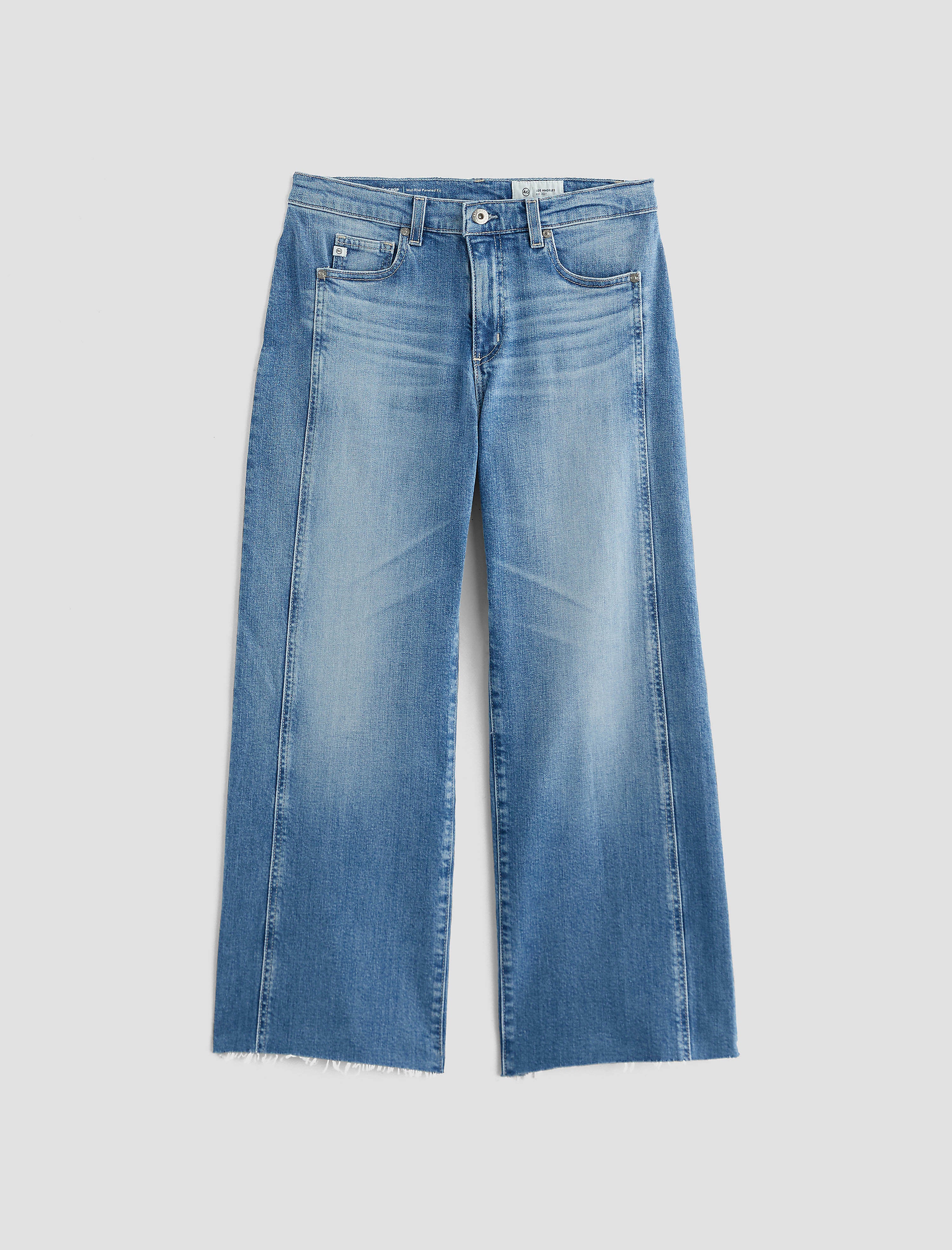 Women Saige Wide Leg Crop With Panel Rosarito