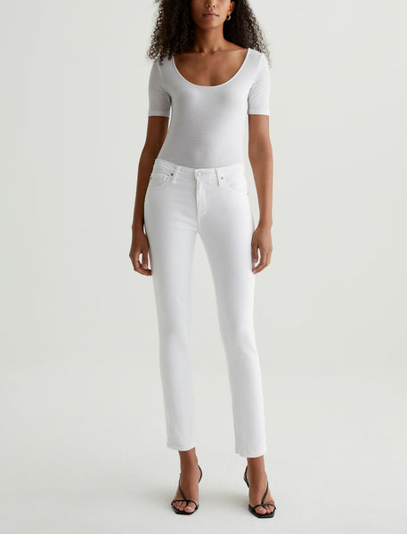 ag prima ankle cigarette jeans white Women's Crop, at Amazon Women's Jeans store offering a classic and structured feel with comfortable wear. AG Jeans Skinny jeans PRIMA